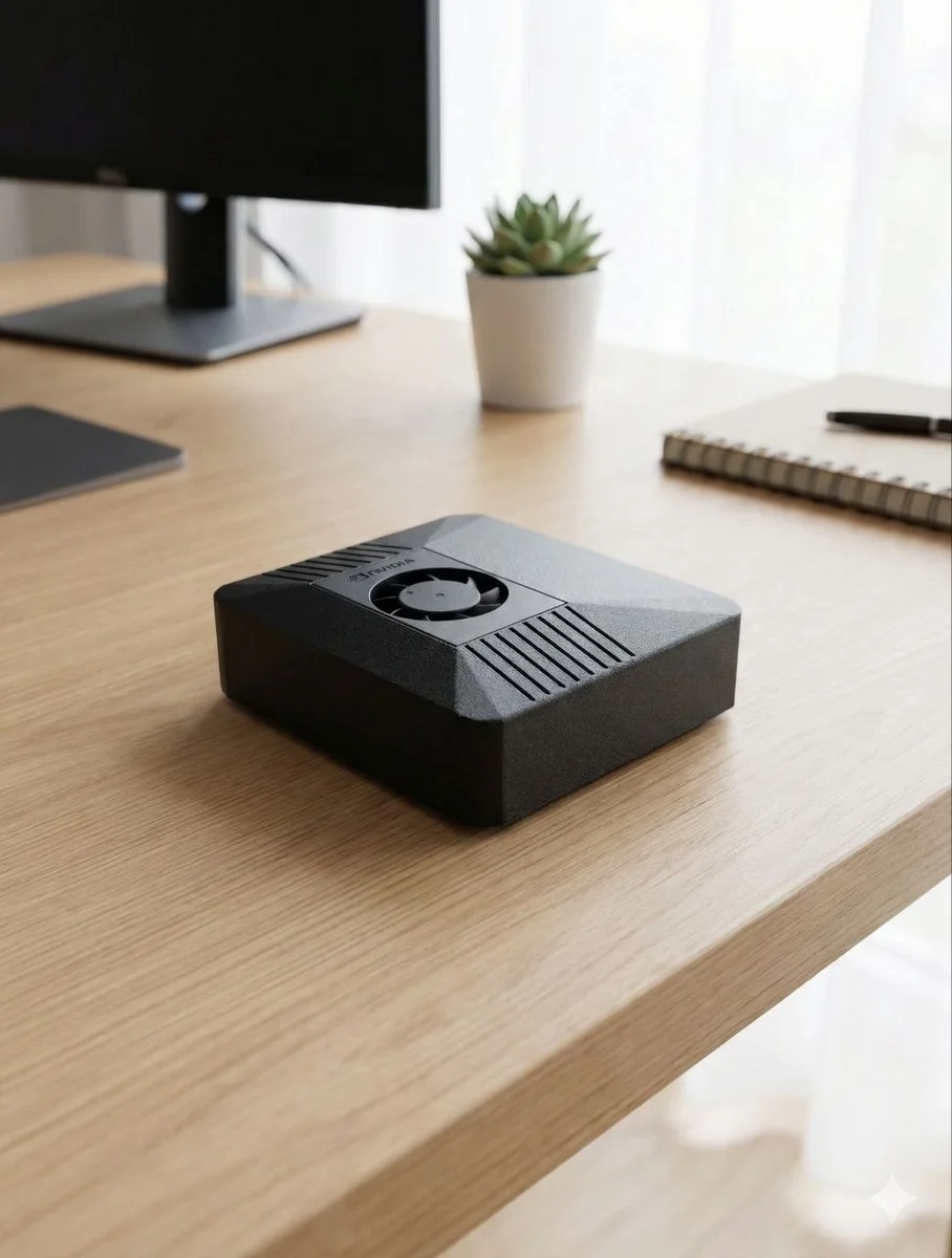 ClawBox Hermes Edition — carbon-fibre AI appliance